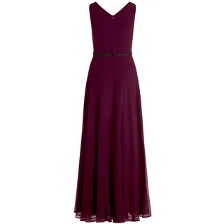 Vera Mont Abendkleid Plissee Strong Aubergine 42
