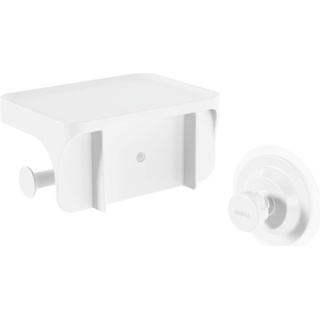 Umbra, Toilettenpapierhalter, FLEX selbstklebende TP-Halterung/Regal weiß