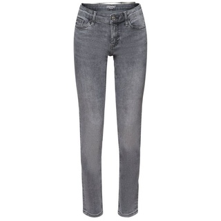 Esprit Slim-fit-Jeans Schmale Jeans mit mittelhohem Bund grau 26/30