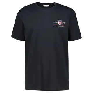 Gant T-Shirt (1-tlg) schwarz XL