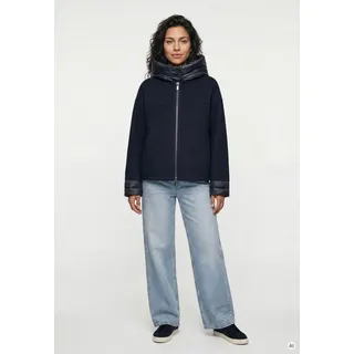 MILESTONE Wolljacke MSMaddy Damen Jacke Wolle casual, sportlich blau 40