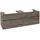 Waschbeckenunterschrank 160 x 55 cm Stone Oak