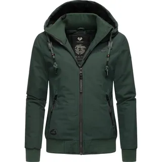 Ragwear Winterjacke "Nuggie Melange", Damen, Gr. XXXL(46), grün (dunkelgrün), Obermaterial: 100% Polyester. Innenfutter: 100% Polyester.