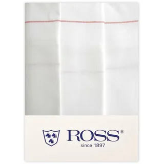 Ross 3er Pack Zwirn Halbleinen Geschirrtücher Kellnertuch 45x65 cm