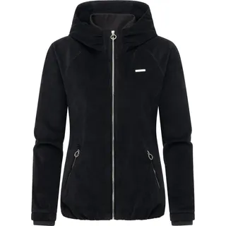 Ragwear Damen, Cordjacke Übergangsjacke aus Kord mit Kapuze Dizzie Cordy YOUMODO Black Gr. XL - XL