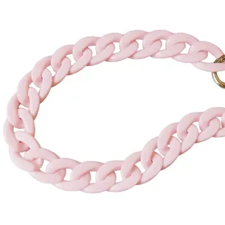 Whakano Taschen Ketten,Ersatzkette für Handtaschen,Acryl Kette Trageriemen Mit Schnallen,Taschenketten Abnehmbare,für Damen Handtaschen Taschengriff Tasche Clutch Geldbörse Zubehör,Rosa,45cm