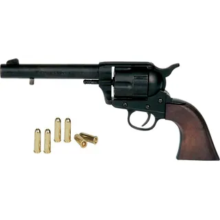 Western Revolver 45 Peacemaker schwarz