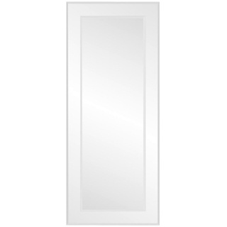 Xora Wandspiegel, Glas, rechteckig, 50x120x3 cm, Made in EU, Facettenschliff, senkrecht und waagrecht montierbar, Ganzkörperspiegel, Spiegel, Wandspiegel