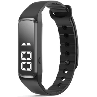 findtime Schrittzähler Armband Fitnessuhr ohne App und Handy Digitaluhr Kinder mit Wecker Datum 12/24H Fitness Tracker Digitale Armbanduhr Laufuhr Sportuhren Herren Damen Jungen Mädchen
