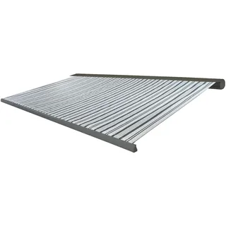 Mendler Kassettenmarkise T122 400 x 23 cm grau