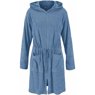 OTTO home Bademantel Nela Blau S