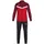 Trainingsanzug rot/weinrot S
