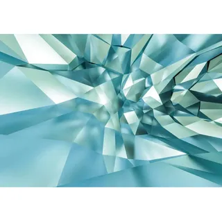 KOMAR Fototapete 3D Crystal Cave 368 cm x 254 cm