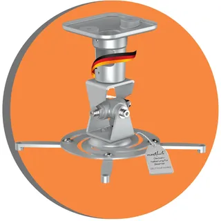 PureMounts Projektor Halterung Spider Plus Silber