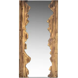 Norbe | Rechteckiger Wandspiegel Lagan 140 x 70 cm | Moderner Wandspiegel | Dekorativer Spiegel mit Rahmen | Spiegel mit Holzrahmen | Großer moderner rechteckiger Spiegel