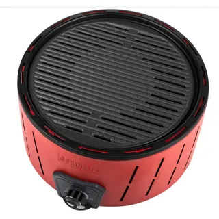 PrincessPrincess Hybridgrill Rund Holzkohle & Elektrogrill 2in1 Kompakt NEU