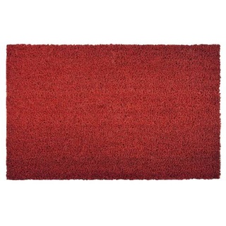 casa pura Fußmatte Kokos | Rot | 17 mm | 50 x 80 cm