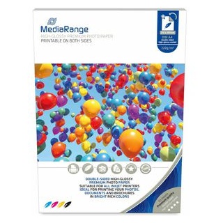 MediaRange Fotopapier hochglänzend 210x297mm 220g 50 Blatt