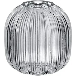 Villeroy & Boch – Fleur Vase 11 cm Klar, Spülmaschinenfest, Kleine Tischvase, Blumiges Design, Klare Farbe, Dekorative Glasvase, Mundgeblasen, Deko Wohnung, Esszimmer Deko, Home Decor, Glas