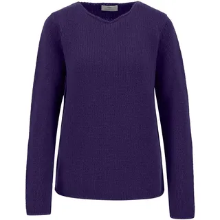 FYNCH-HATTON Wollpullover in Pflaume - M