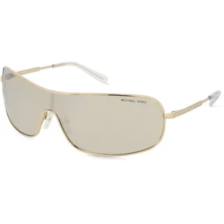 Michael Kors MK1139 Damen-Sonnenbrille Randlos Eckig Metall-Gestell, gold