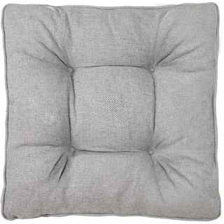 Best Wool Lounge Kissen für Rattan Gartenmöbel 60x60 cm - Loungekissen für Stuhl - Sitzkissen Rattanmöbel - Hochwertiges Polypropylen