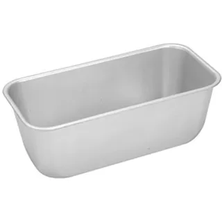 ohfruit Kastenform, Aluminiumlegierung, Kuchenformen, Brotformen zum Backen, rechteckige Backform, Backform-Set – für Hackbraten, Toastbrot, Kuchen, Lasagne, 20 x 9,8 x 7 cm
