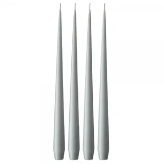 ester & erik Taper Candles, Box, 42cm, 4 Stück, 71 Concrete
