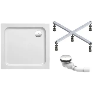 Schulte Cala Duschwanne 80 x 75 cm Sanitäracryl Weiß