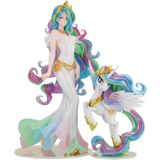 Kotobukiya My Little Pony: Princess Celestia Bishoujo Statue | My Little Pony 22,9 cm Statue Figur Bishoujo - Prinzessin Celestia