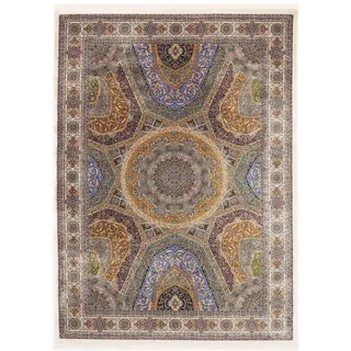 OCI DIE TEPPICHMARKE Silk Line Shah Abbas Kurzflorteppich 240 x 290 cm Mehrfarbig