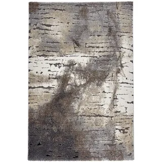 WECON HOME Timber Webteppich 133 x 200 cm Braun