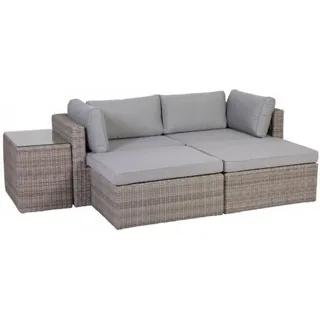 Greemotion Loungeset Olea 8-tlg. Grau