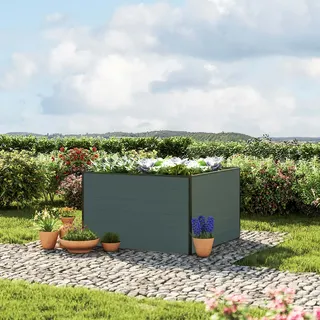GFP Standard 119 x 119 x 77 cm Hochbeet, Anthrazit - (GFPV00321)