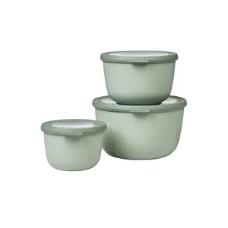 Mepal Cirqula rund nordic sage 1 l 3-teiliges Set