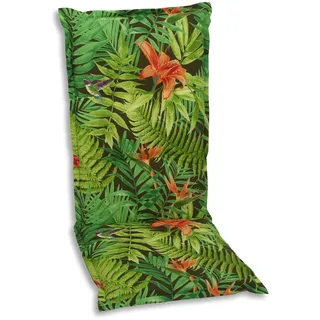 GO-DE Hochlehner Auflage 120 x 50 x 7 cm grün floral 1 St.