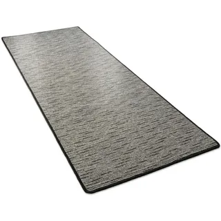Floordirekt Geneva Teppichläufer 80 x 200 cm Anthrazit
