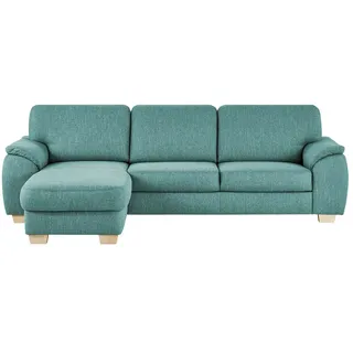 Ecksofa  Valencia ¦ türkis/petrol ¦ Maße (cm): B: 281 H: 90 T: 173.0