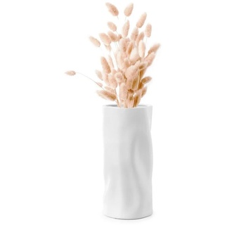 Vase Gesicht Weiß Keramik Blume Deko Vasen, Vase Tisch pour Pampasgras  Blumenvase Vase