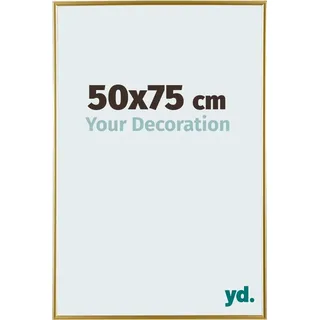 Bilderrahmen, 50x75 cm, Gold, Kunststoff, Evry - Gold