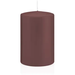 Wiedemann Kerzen Große Stumpenkerzen Taupe Ø 98 x 150 mm, 6 Stück, 113 Brenndauer