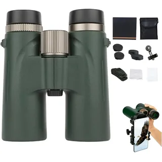 Bosco C9 Fernglas 12x42 mit Hoher Vergrößerung und Auflösung | Nachtferngläser für Reisen, Vogelbeobachtung, Wildtierbeobachtung im Freien