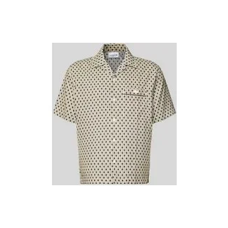 Relaxed Fit Freizeithemd aus Baumwoll-Viskose-Mix, Ecru, 41