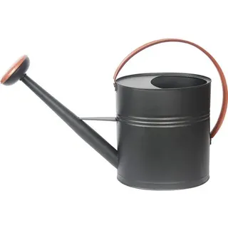 Zinkgießkanne 10 L anthrazit matt