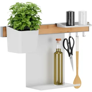 Tesa Küchen-Organizer S weiß 60,0 x 15,0 x 34,0 cm, 1 Set