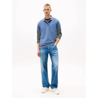 TOMMY JEANS Poloshirt in Hellblau - S