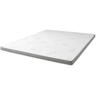Traumschlaf Gelschaum Topper 70 x 200 cm Weiß