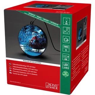 Konstsmide 3D Winterlandschaft, 64 Dioden,