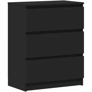 vidaXL Sideboard 60 x 76 x 35 cm Schwarz