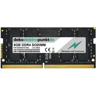 8GB RAM Speicher passend für Synology Diskstation DS225+ | dekoelektropunktde Arbeitsspeicher, DDR4 SO-DIMM PC4, Kompatibles Ersatzteil